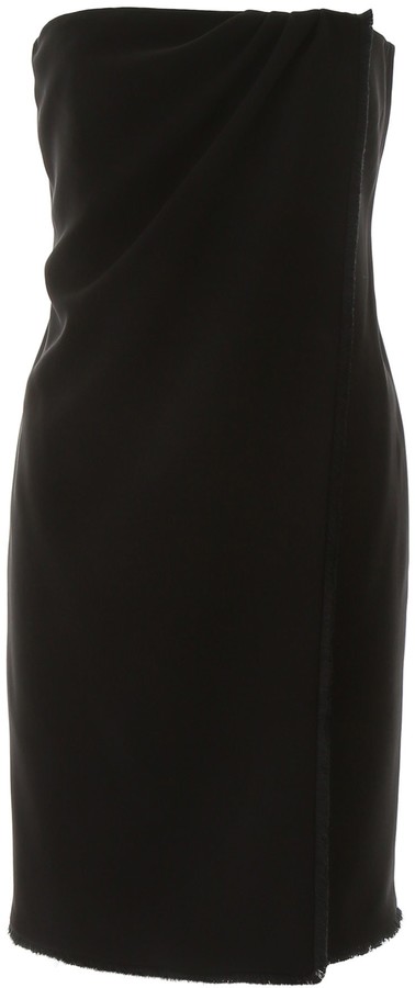 Max Mara strapless mini dress - ShopStyle