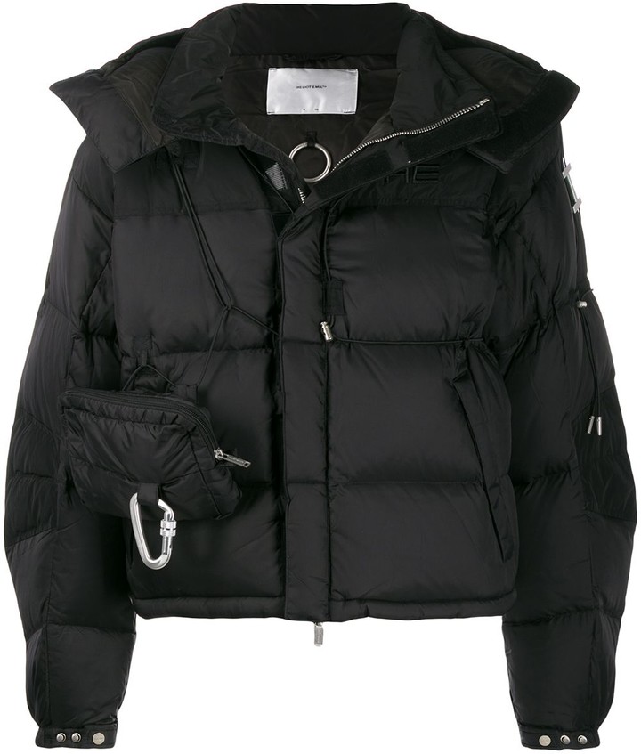 Heliot Emil Belt Bag Puffer Jacket - ShopStyle