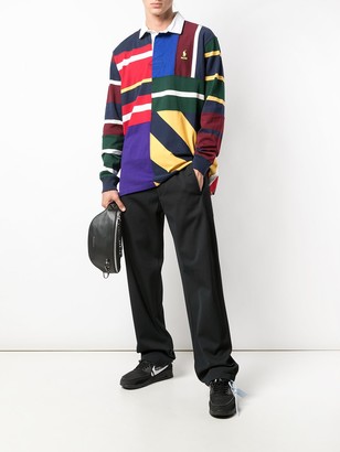 Palace x Polo Ralph Lauren pieced rugby shirt - ShopStyle