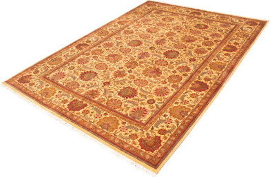 Ecarpetgallery Finest Agra Jaipur Beige Rug 12''0" X 18''1"