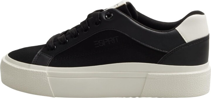 Amazon Sneaker Esprit Damen Lico Unisex Limber Sneaker, Schwarz