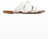 Thumbnail for your product : Alexandre Birman Clarita Braided Knot Flat Sandals
