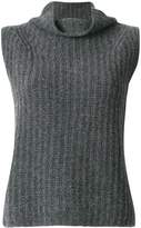 Thumbnail for your product : Vince roll neck sleeveless jumper