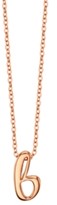 Thumbnail for your product : Unwritten Initial 18" Pendant Necklace in Rose Gold-Tone Sterling Silver