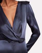 Thumbnail for your product : Fame & Partners Colocasia Satin Cross Front Jumpsuit