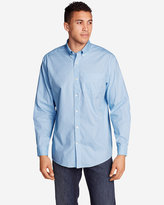Thumbnail for your product : Eddie Bauer Men's Wrinkle-Free Relaxed Fit Pinpoint Oxford Shirt - Blues