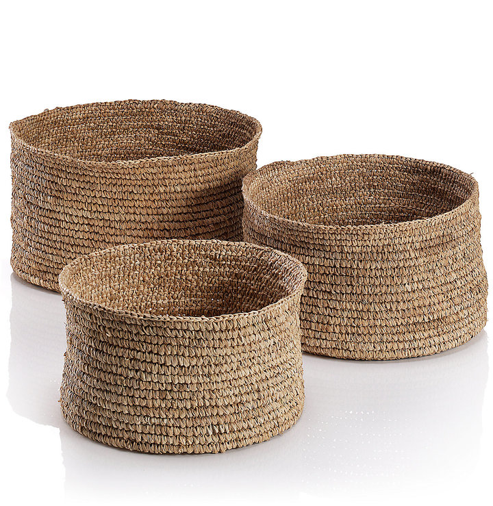 Marks and Spencer 3 Round Sisal Baskets - ShopStyle Home