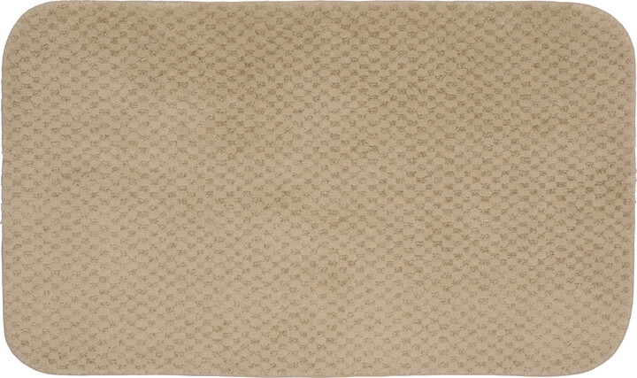 Garland Rugs Garland Rug Cabernet Washable Nyon Linen Bath Rug, 24" x 40"