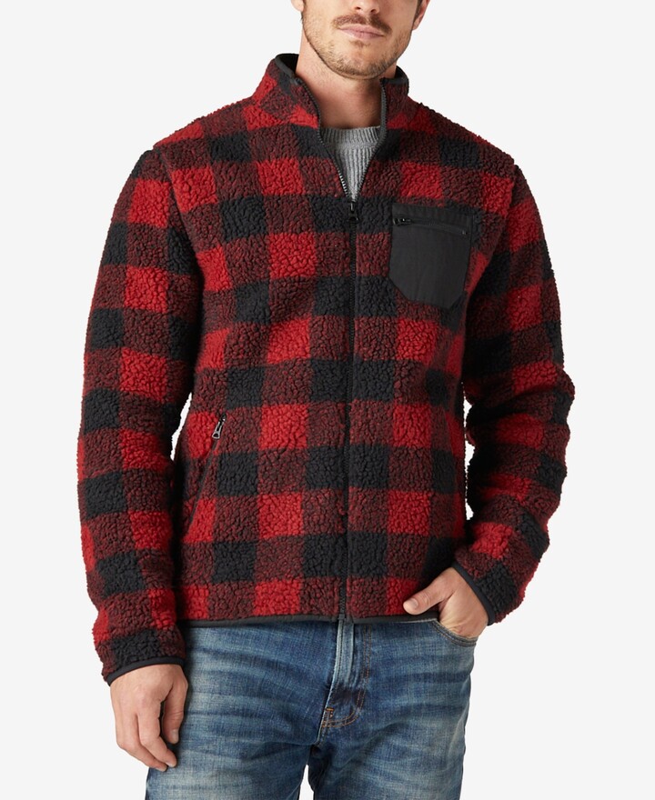 red plaid jacket mens