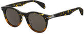 Thumbnail for your product : Rag & Bone Men's Bicolor Acetate Pantos Sunglasses