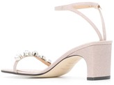 Thumbnail for your product : Sergio Rossi SR1 crystal-embellished sandals