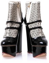 Thumbnail for your product : Charlotte Olympia Gretel wedge ankle boots