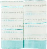 Thumbnail for your product : Aden Anais aden + anais Bamboo Rayon Muslin Issie Security Blanket - Tranquility/Beads-One Size