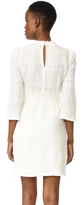 Thumbnail for your product : Derek Lam 10 Crosby Embroidered Dress with Puff Shoulders