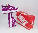 Thumbnail for your product : Nike Dunk Low Disrupt Trainers White Red Plum