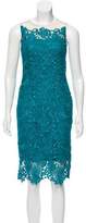 Thumbnail for your product : Marchesa Notte Lace Knee-Length Dress