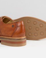 Thumbnail for your product : Base London Stanford Perforated Leather Shoes