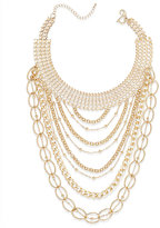Thumbnail for your product : Thalia Sodi Gold-Tone Multichain Layer Choker Necklace
