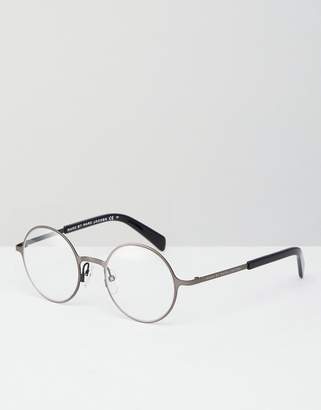 Marc by Marc Jacobs Round Clear Lens Glasses