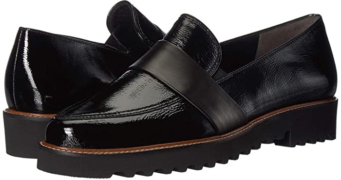 paul green patent leather loafers