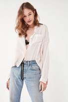 Thumbnail for your product : BDG Striped Twill Button-Down Shirt