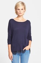 Thumbnail for your product : Joie Women's 'Yael' Lace Hem Sweater