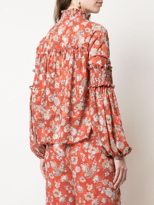 Alexis Zaria floral-print blouse