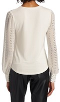 Thumbnail for your product : Generation Love Talia Studded Long-Sleeve Top