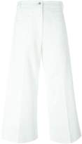 Thumbnail for your product : Maison Margiela cropped flared trousers