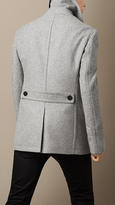 Thumbnail for your product : Burberry Wool Cashmere Pea Coat