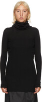 Thumbnail for your product : Rick Owens Black Wool Turtleneck