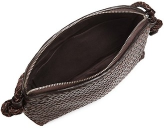 Loeffler Randall Mallory Woven Leather Crossbody Bag
