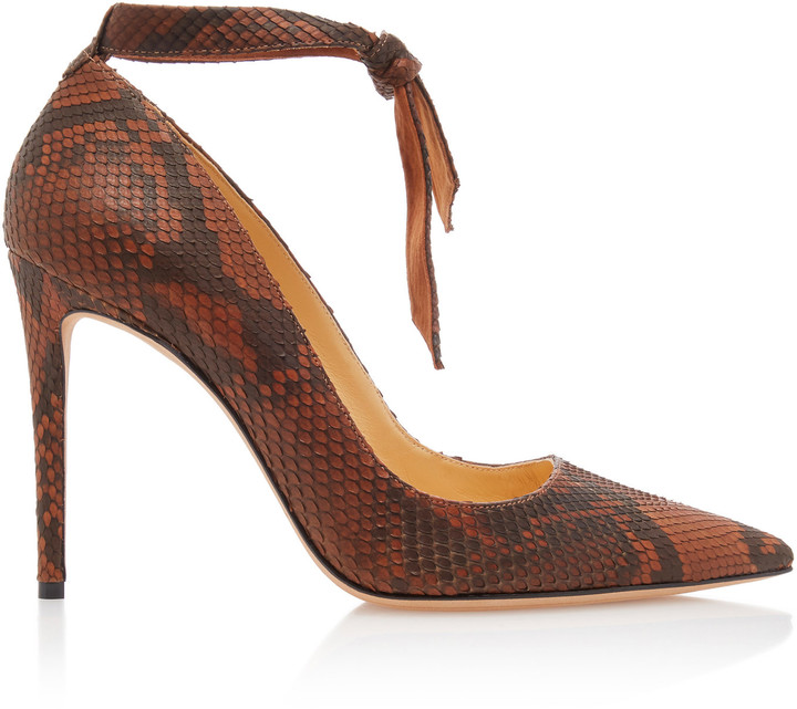 alexandre birman python pumps