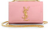 Thumbnail for your product : Saint Laurent Monogram Small Patent-Leather Chain Bag