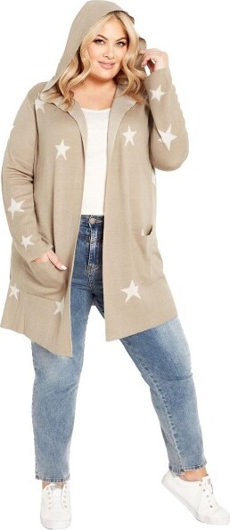 Avenue AvenueStardustCardigan-18/20Oatmeal