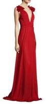 Thumbnail for your product : Prabal Gurung Crinkle Chiffon Gown