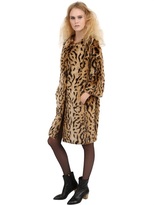 Thumbnail for your product : Patty Faux Jaguar Fur Coat