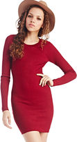 Thumbnail for your product : Wet Seal Long-Sleeve Bodycon Sweater Dress