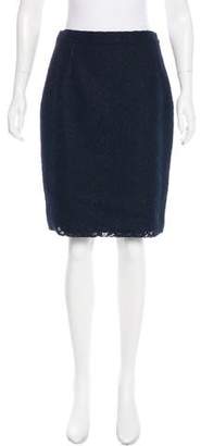 Lanvin Lace Knee-Length Skirt w/ Tags