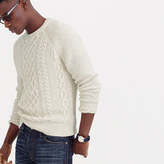 Thumbnail for your product : J.Crew Cable cotton sweater