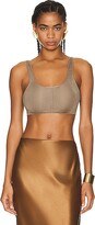 Knit Bralette in Taupe 