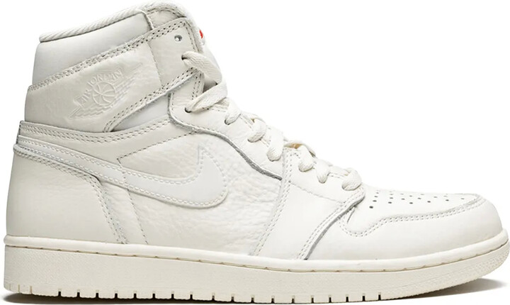plain white jordans