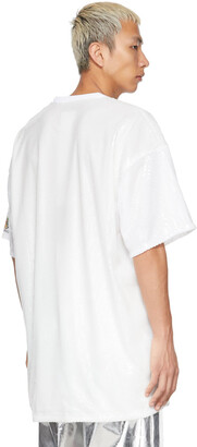 Doublet White Vegetable Printed T-Shirt
