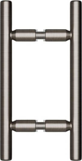 BrixwellLPBN6X6Back-to-BackLadderPullHandle10inchLength6inchCenter5/16–1/2inchGlass