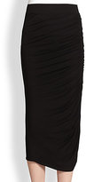 Thumbnail for your product : Zero Maria Cornejo Kiara Ruched Jersey Skirt