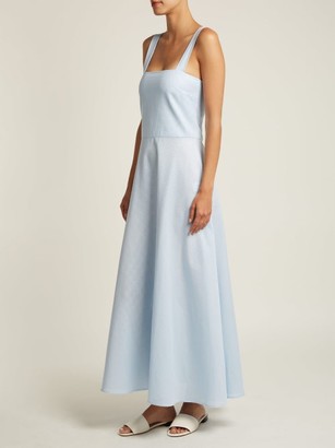 Gioia Bini Lucinda Cotton Maxi Dress - Light Blue