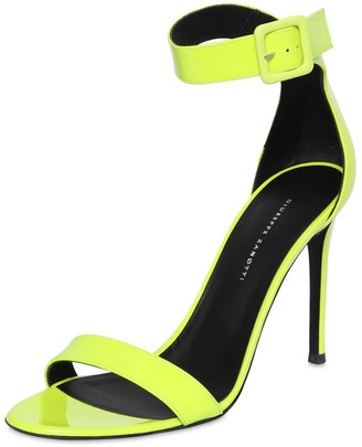 Giuseppe Zanotti 105mm Neon Patent Leather Sandals
