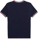 Thumbnail for your product : Ralph Lauren Childrenswear Short-Sleeve Logo Henley Top, Size 5-7