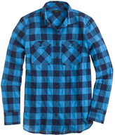 Thumbnail for your product : J.Crew Tall flannel shirt in brilliant sea check