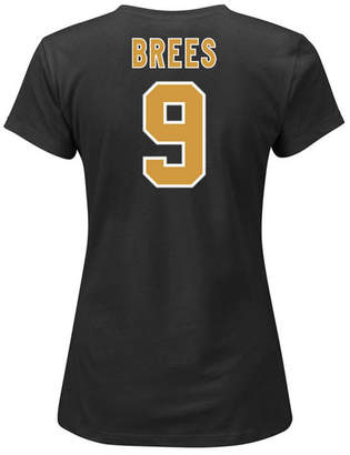 Majestic Women's Drew Brees New Orleans Saints Fair Catch Player T-Shirt
